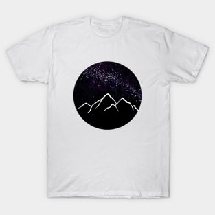 Night court - milky way T-Shirt